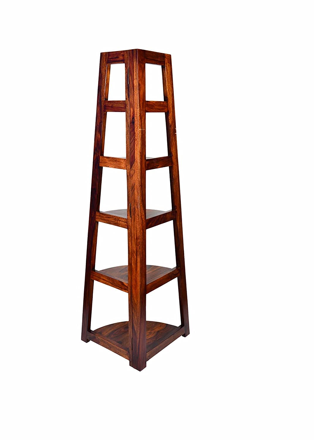 Bookshelf made of solid sheesham wood