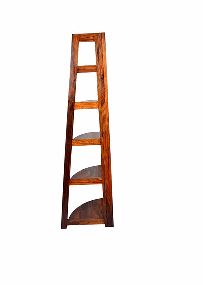 Bookshelf made of solid sheesham wood
