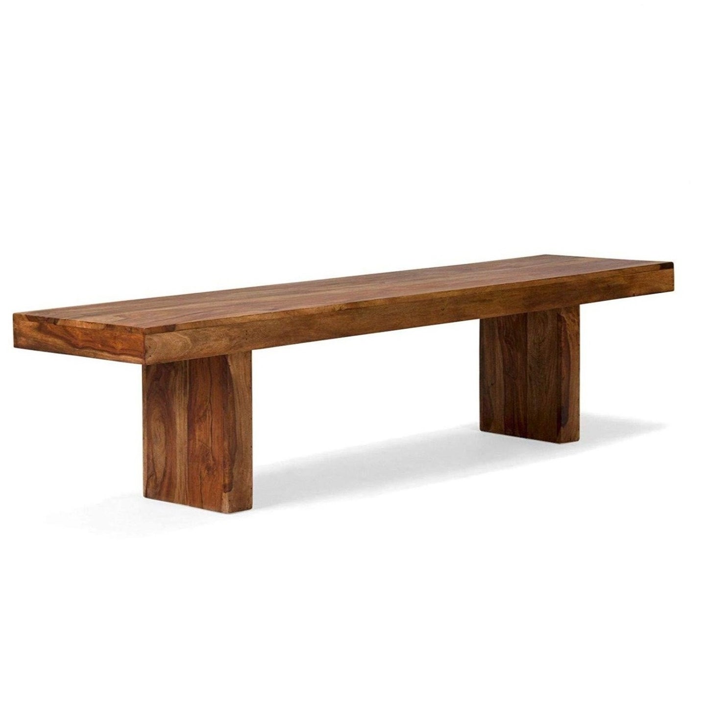 Bench made of solid sheesham wood