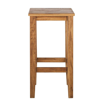 Stool made of solid mango wood