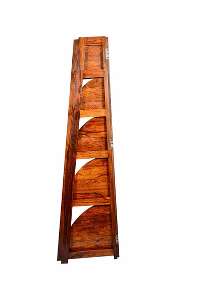Bookshelf made of solid sheesham wood