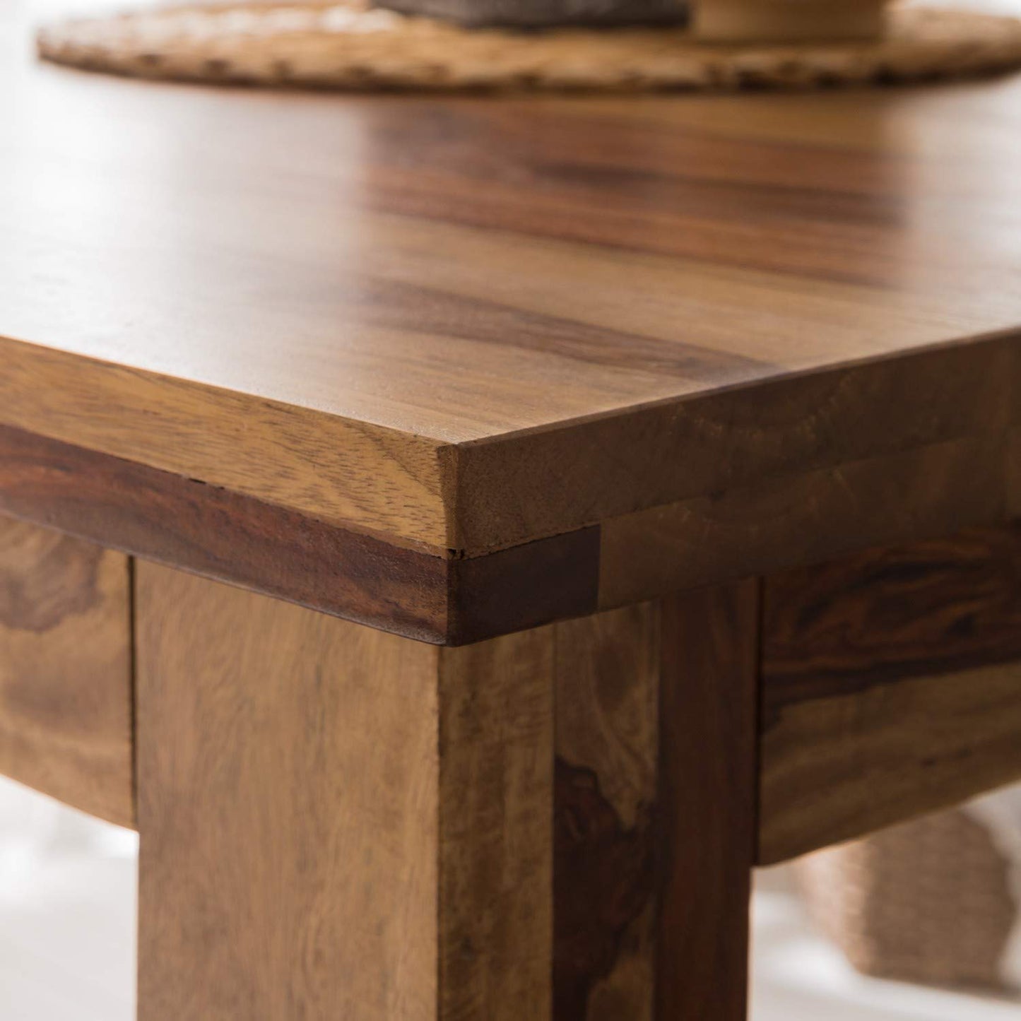 Bar table only made of solid sheesham wood