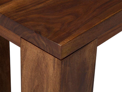 Three seater bench made of solid sheesham wood