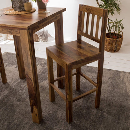 Bar table only made of solid sheesham wood