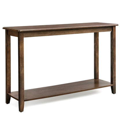 Console table made of solid mango wood