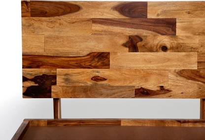 King bed made of solid sheesham wood